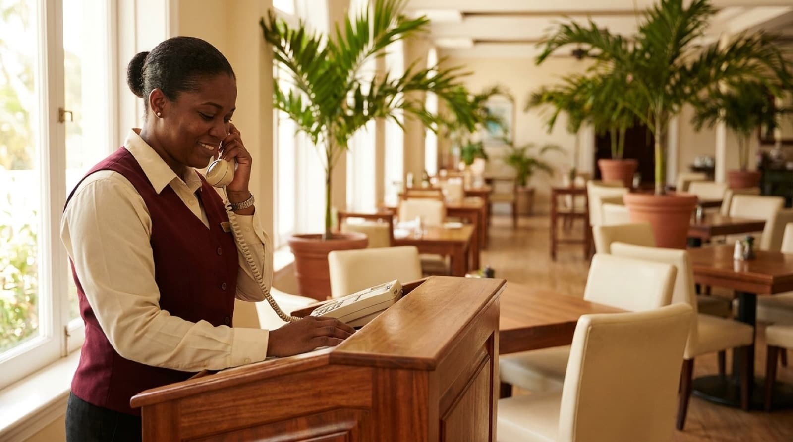 Restaurant en Guadeloupe : ne plus rater un seul appel de réservation