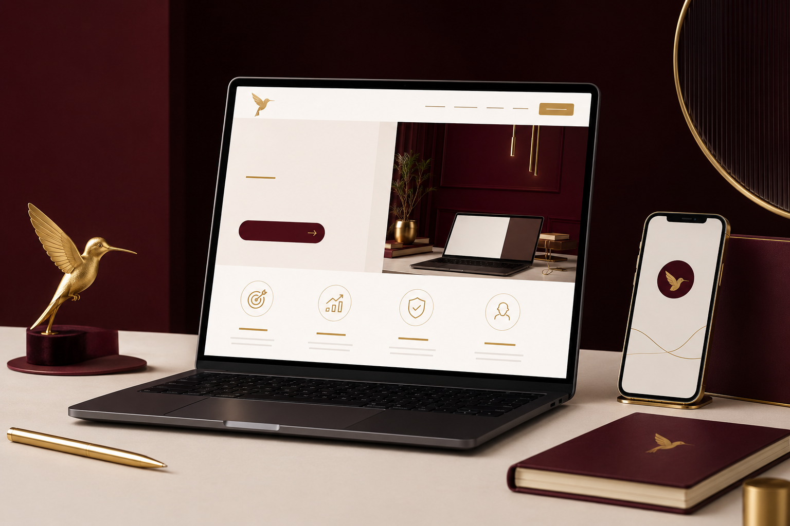 Custom website built by LAVANA